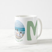 Individuell moderne, schlichte Muttertagsgeschenk Kaffeetasse (VorderseiteRechts)