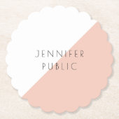 Individuell modische moderne, elegante, einfache V Untersetzer (Vorderseite)