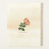 Individuell Niedliches Kraftpapier im Hintergrund  Planer (Rückseite)