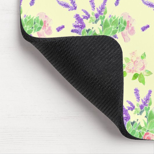 Individuell nostalgische Düfte von Summer Pattern Mousepad (Ecke)