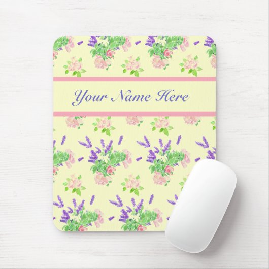 Individuell nostalgische Düfte von Summer Pattern  Mousepad (Mit Mouse)