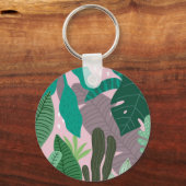 Individuell Personalisiert Moderner Minimalistisch Schlüsselanhänger (Rückseite)