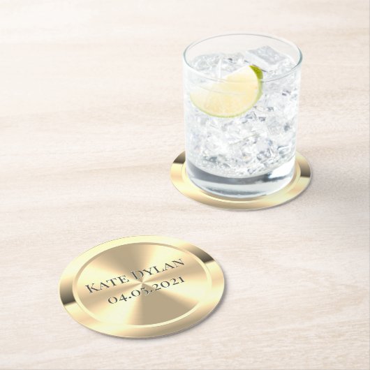 Individuell simulierter Untersetzer für Messingpap (Vor Ort)