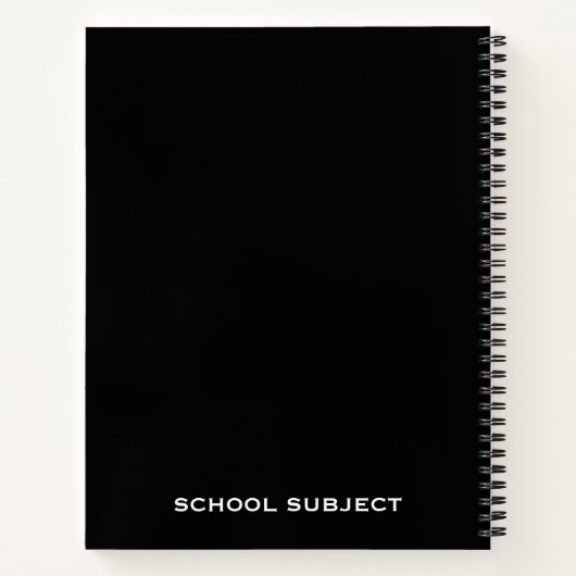 Individuell Verlassen Notebook für Studenten Notizblock (Rückseite)