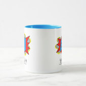 Individuell Vintages Comic Buch Pop Art BAM! Tasse (Zentrum)