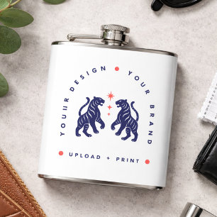 Individuelle 180ml-Flasche   Ihr personalisiertes  Flachmann