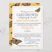 Individuelle 50-jährige Kartendusche-Anfrage Einladung (Vorne/Hinten)