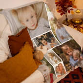 Individuelle 9-Fotos-Fleece-Decke Fleecedecke