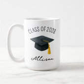 Individuelle Abschluss-Tasse als Geschenk für Sie Kaffeetasse (Links)