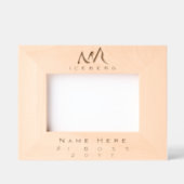 Individuelle Abstrakte Iceberg Line Kunst Geätzte Rahmen (Vorderseite)