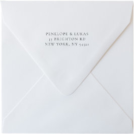 Individuelle Adresse Moderne Selbstfarbige Briefma Permastempel