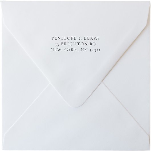 Individuelle Adresse Moderne Selbstfarbige Briefma Permastempel