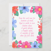 Individuelle Affirmation Inspiration Motivation (Rückseite)