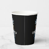 Individuelle Ananas Tropical Family Vacation Pappbecher (Rechts)