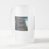 Individuelle Anpassung mit eigener Bildqualität Mattglas Bierglas (Vorderseite Links)