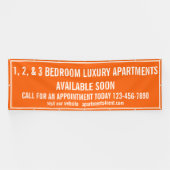 Individuelle Apartments für Mehrfarbige, große Mie Banner (Horizontal)