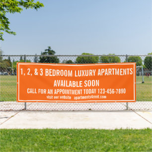 Individuelle Apartments für Mehrfarbige, große Mie Banner