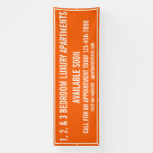 Individuelle Apartments für Mehrfarbige, große Mie Banner (Vertikal)