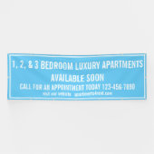 Individuelle Apartments für Mehrfarbige, große Mie Banner (Horizontal)