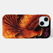 Individuelle Apple IPhone 15 Phönix Case-Mate iPhone Hülle (Rückseite (Horizontal))