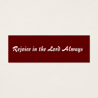 Individuelle Art Mini Card