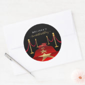 Individuelle Aufkleber für das Themed-Party auf ro (Umschlag)