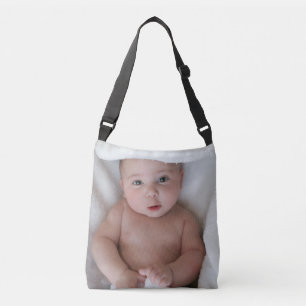INDIVIDUELLE BABY-FOTO-TASCHE ÜBER DIE SCHULTER TRAGETASCHEN MIT LANGEN TRÄGERN