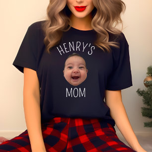 Individuelle Babysicht Personalisiertes Kind Foto  T-Shirt