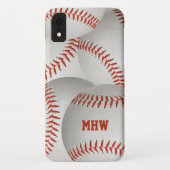Individuelle Baseball-Telefonfälle Case-Mate iPhone Hülle (Rückseite)