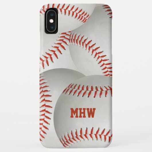 Individuelle Baseball-Telefonfälle Case-Mate iPhone Hülle (Rückseite)