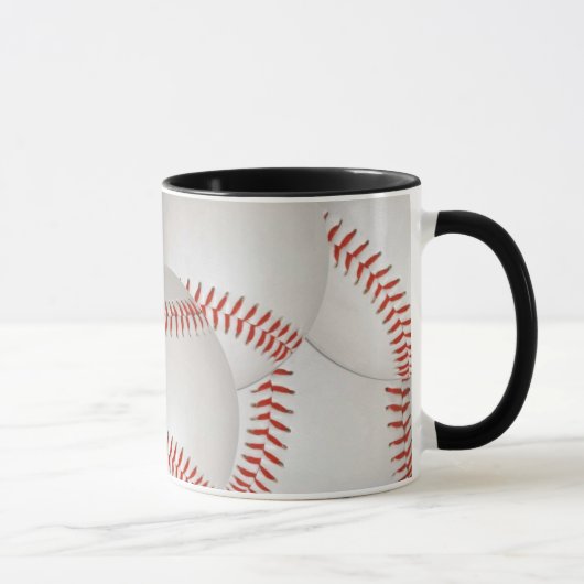 Individuelle Baseballs Tasse (Rechts)