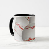 Individuelle Baseballs Tasse (Vorderseite Links)