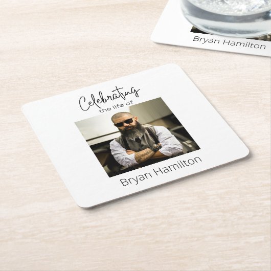 Individuelle Beerdigung von Untersetzer des Lebens (angewinkelt)