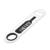 Individuelle Bejubelung Pro Speed Flaschenöffner S (Vorderseite Schrägansicht)