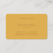 Individuelle Beruflich Template Trend Farben Luxus Visitenkarte (Rückseite)