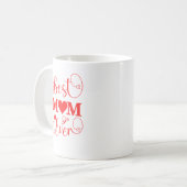 Individuelle Beste-Mutter-aller-Zeiten-Tasse - Mut Kaffeetasse (Vorderseite Links)