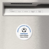 Individuelle Blaue Fußballmannschaft der High Scho Magnet (In Situ (Geschirrspüler))