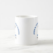 Individuelle Blaue Lacrosse-Schulmannschaft der Hi Kaffeetasse (Mittel)