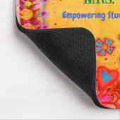 Individuelle Blume für Whimsical Hearts Mousepad (Ecke)