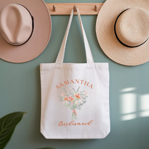 Individuelle Blumen-Tasche für Brautjungfern & Bra Tragetasche