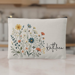 Individuelle Blumenbrautjungfer-Geschenktasche, Mu Zubehörtasche