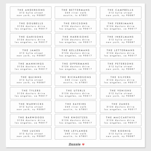 individuelle Briefmarke der Hochzeitsgast bearbeit Aufkleber (Blatt)