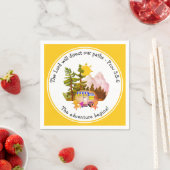 Individuelle Christliche ABENTEUER BEGINNT Reise Serviette (Beispiel)