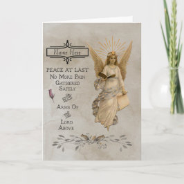 Individuelle Condolence/Sympathy Card Karte