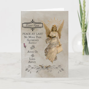 Individuelle Condolence/Sympathy Card Karte