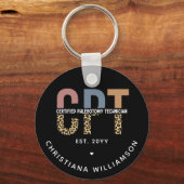 Individuelle CPT-zertifizierte Phlebotomie Technik Schlüsselanhänger (Vorderseite)