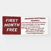 Individuelle detaillierte Wohnungen zur Miete im e Banner (Horizontal)