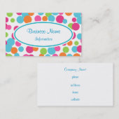 Individuelle, dynamische Visitenkarte (Vorne/Hinten)