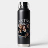 Individuelle eigene Bootleg 90er Rap-Shirt-Foto hi Trinkflasche (Vorderseite)