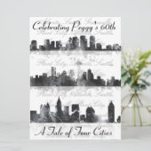 Individuelle Einladung (Stehend Vorderseite)